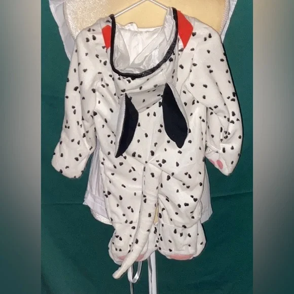 🎃 Halloween Costume Dalmatian Dog Infant Size 0-6 months - Picture 2 of 2